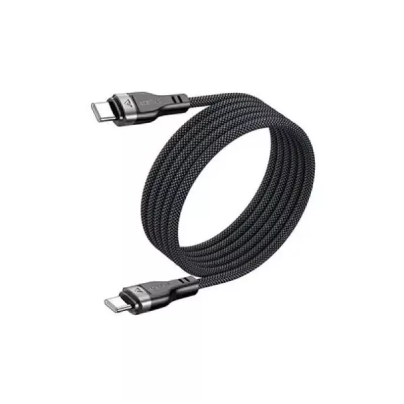 Acefast C11-03 3w1 USB-C na USB-C Kabel 100W 480Mbps 1.2m Czarny