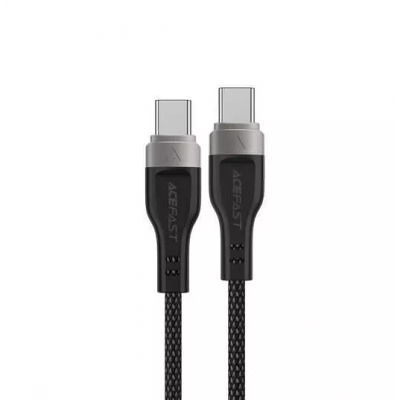 Acefast C11-03 3w1 USB-C na USB-C Kabel 100W 480Mbps 1.2m Czarny
