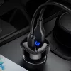 Ładowarka samochodowa ACEFAST 66W USB Type C / USB, PPS, Power Delivery, Quick Charge 4.0, AFC, FCP Czarna (B4 black)