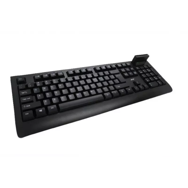 Klawiatura przewodowa Acer AKW320 z czytnikiem kart inteligentnych, układ US International, czarny