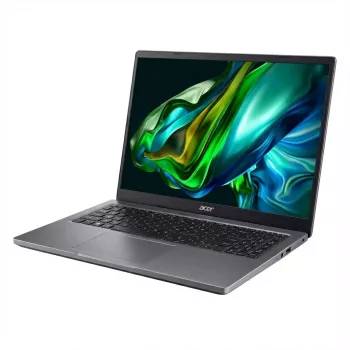 Acer Aspire A16 AI A16-61M-R194 16-calowy notebook, AMD Ryzen 7 8845HS, 16 GB RAM, 512 GB SSD, stalowa szarość, niemiecka klawiatura