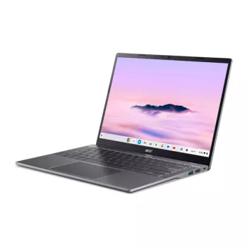 Acer Chromebook Plus 514 CBE594-2-TCO-373B - 14 cali Full HD IPS, Intel Core 3 100U, 8GB LPDDR5, 256GB SSD, ChromeOS, podświetlana klawiatura, aluminiowa pokrywa górna
