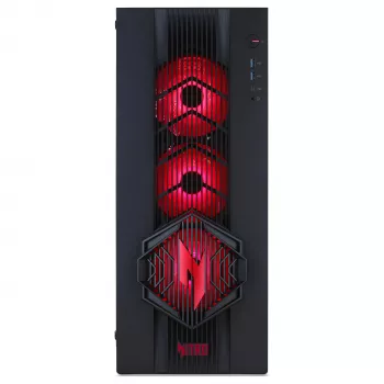 Acer Nitro 70 N70X3D-100 Gaming Desktop PC, AMD Ryzen 7 9800X3D, 32GB DDR5, 2TB NVMe SSD, NVIDIA GeForce RTX 5080, Windows 11 Home, Czarny