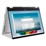 Acer Swift Spin 14 AI SFSP14-I51T-79CL 2-w-1 Konwertowalny laptop, 14-calowy ekran dotykowy OLED, Intel Core Ultra 7 355, 16GB RAM, 512GB SSD, Windows 11 Home, klawiatura niemiecka