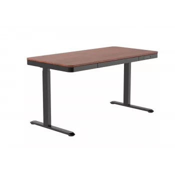 ACJ ACTIVEJET ET119S-CZ/O Elektryczne biurko z regulacją wysokości 120x60 cm Czarny/Orzech