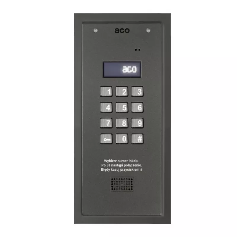 ACO CDNP7ACC ST (G3) Cyfrowa jednostka sterująca domofonem master i slave