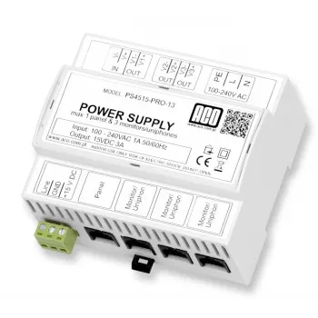 ACO PS45-15-PRO-13 Zasilacz wideo DIN 15V, 3A