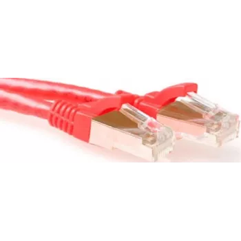 ACT 1,50m Cat6a S/FTP PiMF czerwony kabel krosowy IB5051