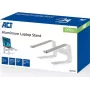 ACT AC8130 Aluminiowa Podstawka pod Laptop, 15,6 cala, Szary, 6-stopniowa Regulacja Wysokości