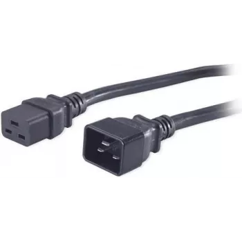 Kabel zasilający ACT Advanced Cable Technology C19 do C20 1,2m Czarny AK5086