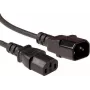 ACT AK5214 1,2m kabel zasilający C14 do C13 czarny