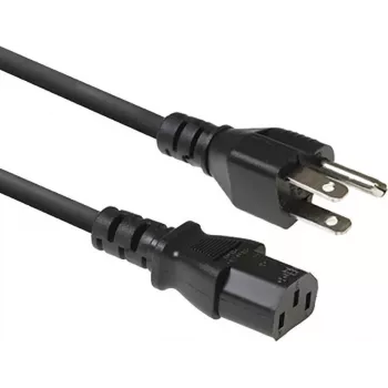 Kabel zasilający ACT AK5443 NEMA 5-15P do IEC C13 1m Czarny