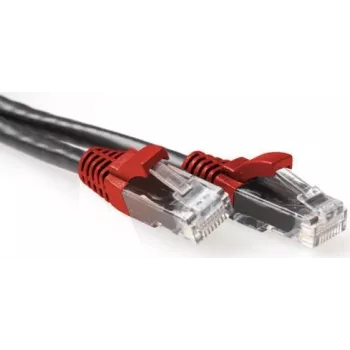 ACT Czarny 1m U/UTP CAT6A kabel krosowany RJ45 (IB6201)