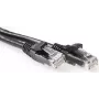 ACT IB2952 0,25m kabel krosowy Cat6a U/UTP, czarny