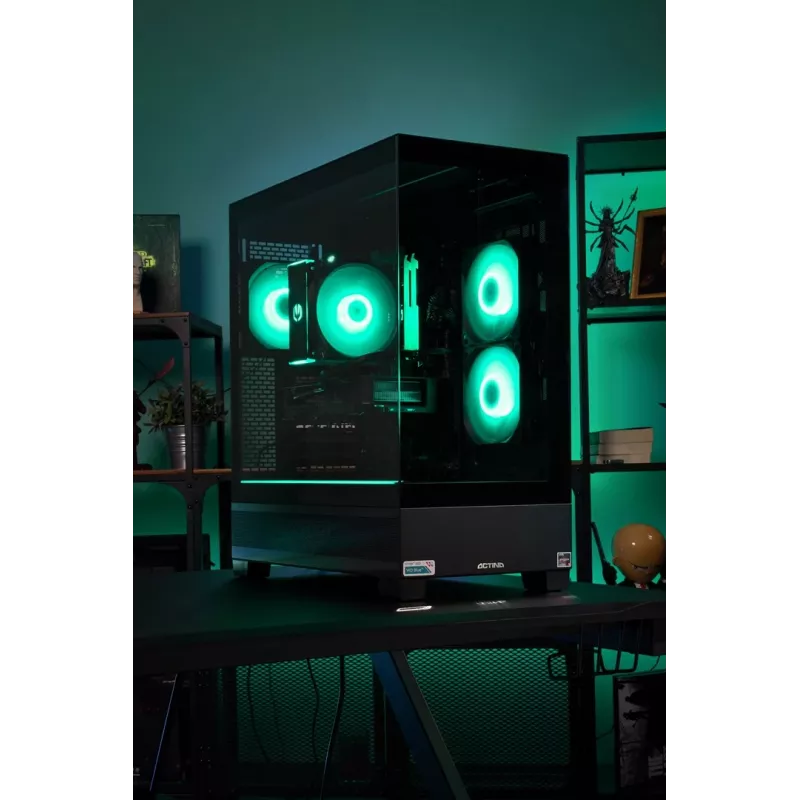 ACTINA PC AMD Ryzen 5 5600X 32 GB DDR4-SDRAM 1 TB SSD NVIDIA GeForce RTX 5060 Midi Tower Black