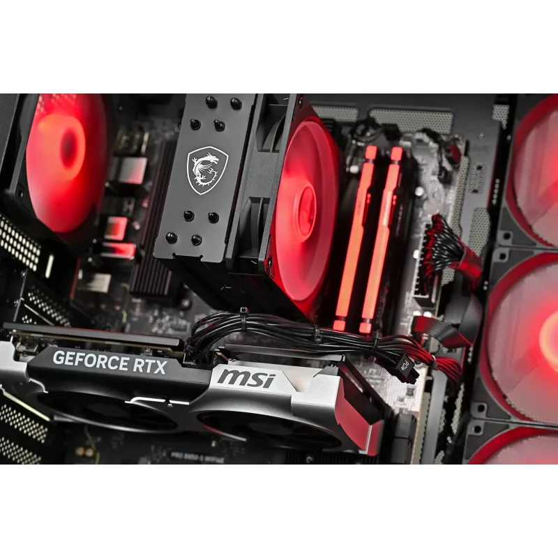 Actina PC AMD Ryzen 5 7500F 16 GB DDR5-SDRAM 1 TB SSD NVIDIA GeForce RTX 5060 Ti Windows 11 Home Midi Tower Czarny
