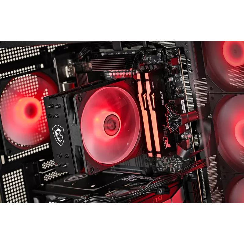 Actina PC AMD Ryzen 5 7500F 16 GB DDR5-SDRAM 1 TB SSD NVIDIA GeForce RTX 5060 Ti Windows 11 Home Midi Tower Czarny
