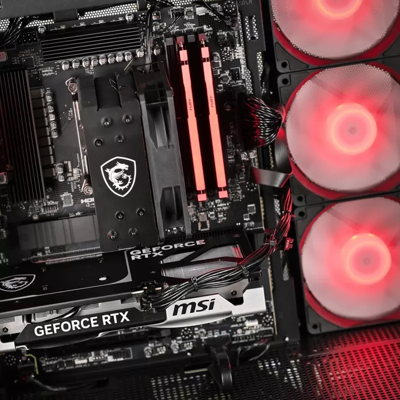Actina PC AMD Ryzen 5 7500F 16 GB DDR5-SDRAM 1 TB SSD NVIDIA GeForce RTX 5060 Ti Windows 11 Home Midi Tower Czarny