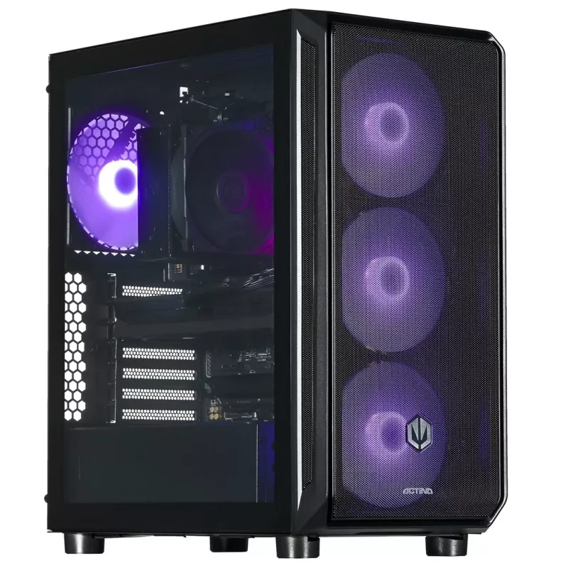 Actina PC AMD Ryzen 5 7600X3D 32 GB DDR5-SDRAM 2 TB SSD NVIDIA GeForce RTX 5070 Midi Tower Czarny