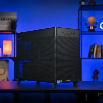 Actina PC AMD Ryzen 5 9500F 32 GB DDR5-SDRAM 1 TB SSD AMD Radeon RX 9060 XT Mini Tower Czarny