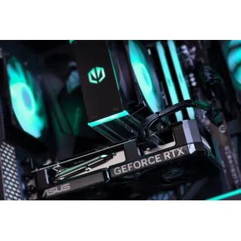 Actina PC AMD Ryzen 7 7700 32 GB DDR5-SDRAM 1 TB SSD AMD Radeon RX 9070 Windows 11 Home Midi Tower Czarny