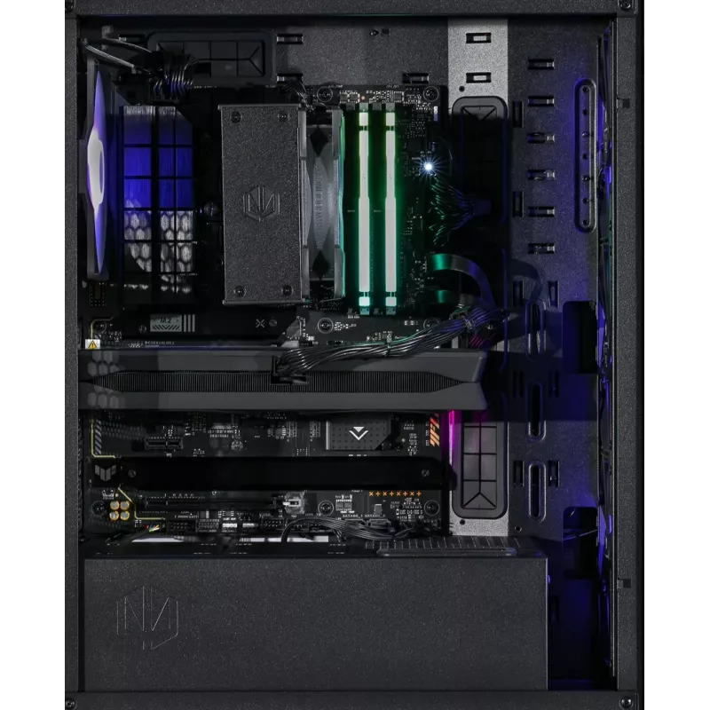 Actina PC AMD Ryzen 7 7700X 32 GB DDR5-SDRAM 2 TB SSD AMD Radeon RX 9070 Midi Tower Black