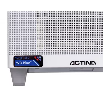 Actina PC AMD Ryzen 7 7800X3D 32 GB DDR5-SDRAM 1 TB SSD NVIDIA GeForce RTX 5070 Mini Tower Biały