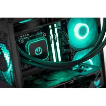 Actina PC AMD Ryzen 7 7800X3D 32 GB DDR5-SDRAM 1 TB SSD NVIDIA GeForce RTX 5070 Windows 11 Home Midi Tower Czarny