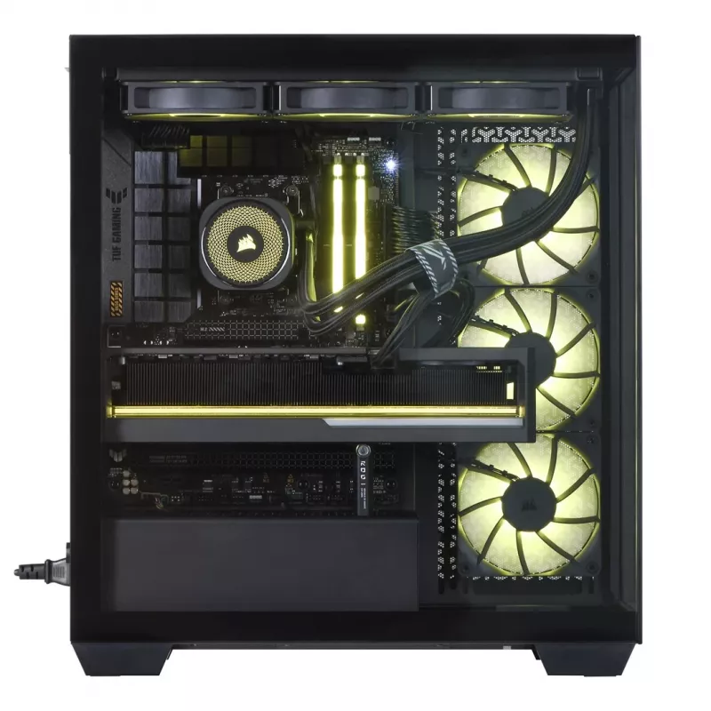 Actina PC AMD Ryzen 7 7800X3D 32 GB DDR5-SDRAM 2 TB SSD NVIDIA GeForce RTX 5070 Ti Midi Tower Czarny