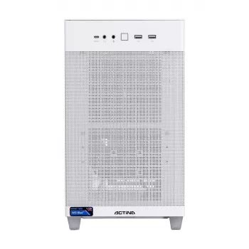 Actina PC AMD Ryzen 7 8700F 32 GB DDR5-SDRAM 1 TB SSD AMD Radeon RX 9060 XT Mini Tower Biały