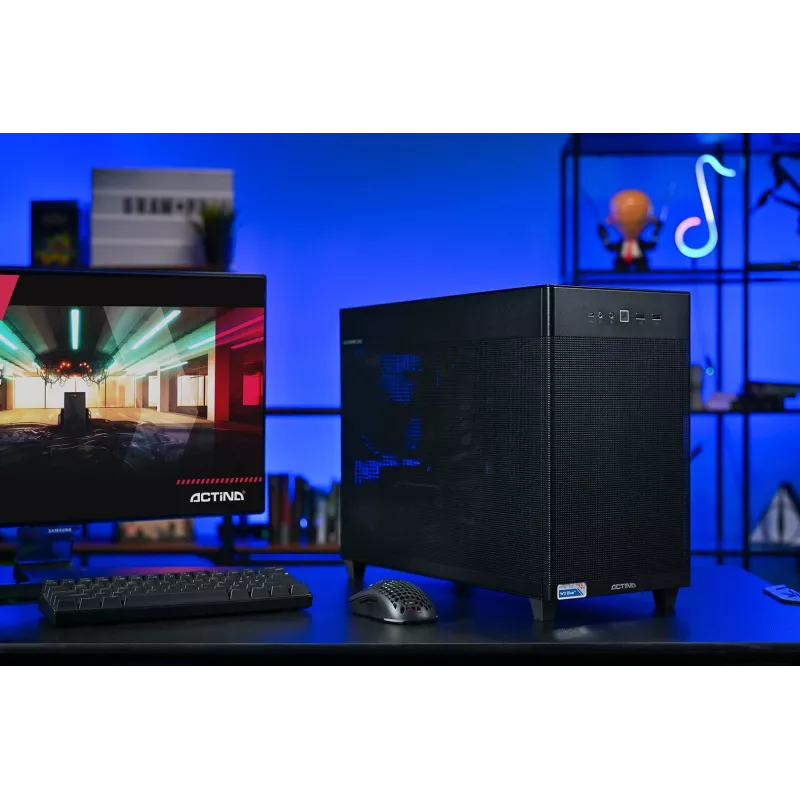 Actina PC AMD Ryzen 7 8700G 32 GB DDR5-SDRAM 1 TB SSD Mini Tower Czarny