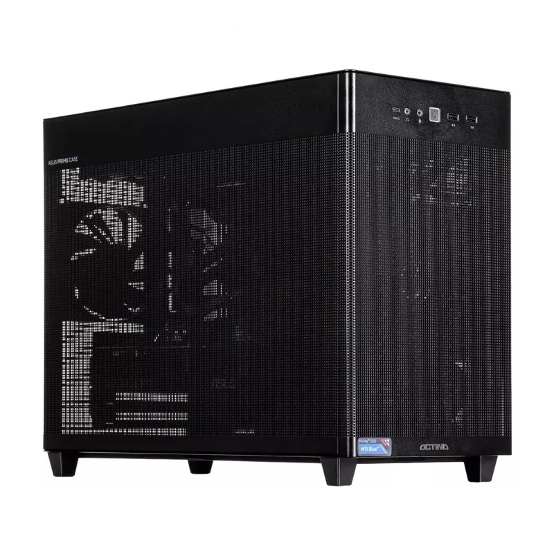Actina PC AMD Ryzen 7 9700X 32 GB DDR5-SDRAM 1 TB SSD NVIDIA GeForce RTX 5070 Mini Tower Czarny