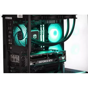 ACTINA PC AMD Ryzen 7 9800X3D 32 GB DDR5-SDRAM 2 TB SSD NVIDIA GeForce RTX 5080 Midi Tower Czarny