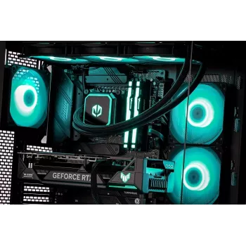 Actina PC AMD Ryzen 7 9800X3D 32 GB DDR5-SDRAM 2 TB SSD NVIDIA GeForce RTX 5090 Midi Tower Czarny