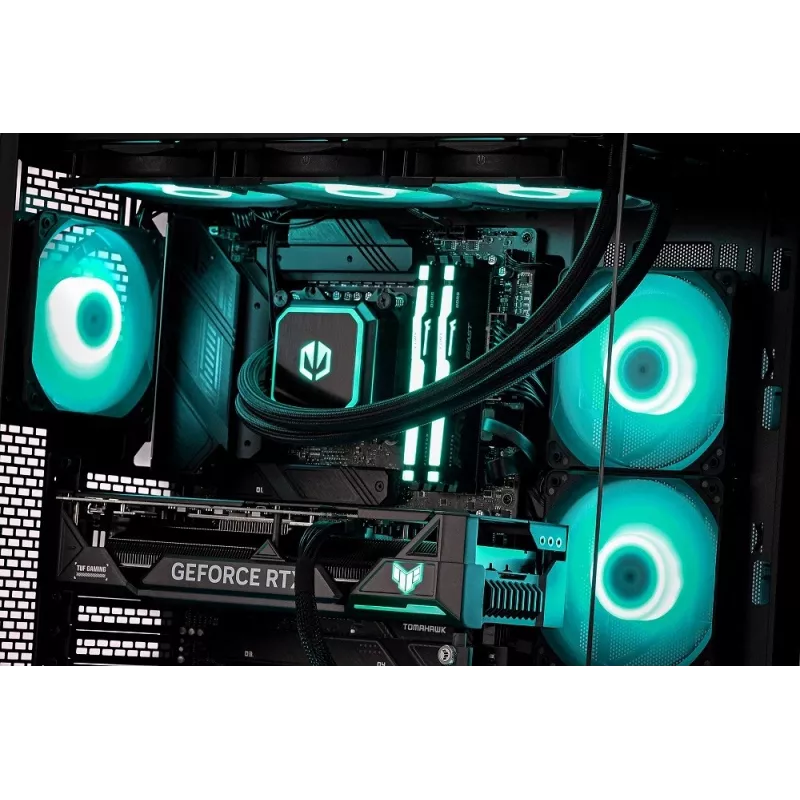 Actina PC AMD Ryzen 7 9800X3D 32 GB DDR5-SDRAM 2 TB SSD NVIDIA GeForce RTX 5090 Midi Tower Czarny