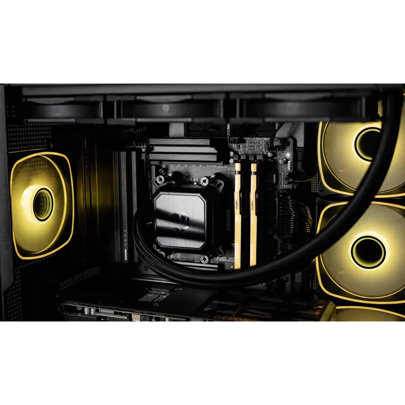 ACTINA PC AMD Ryzen 7 9850X3D 32 GB DDR5-SDRAM 2 TB SSD NVIDIA GeForce RTX 5090 Windows 11 Home Midi Tower Black
