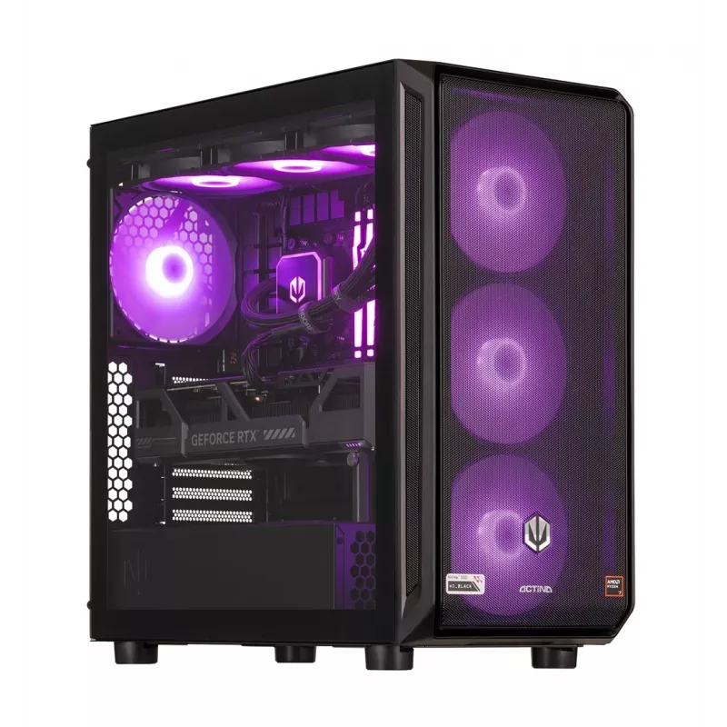 Actina PC AMD Ryzen 9 9900X 32 GB DDR5-SDRAM 2 TB SSD NVIDIA GeForce RTX 5070 Ti Midi Tower Black