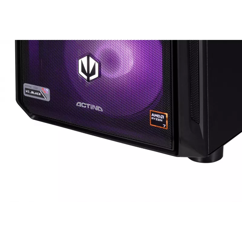 Actina PC AMD Ryzen 9 9900X 32 GB DDR5-SDRAM 2 TB SSD NVIDIA GeForce RTX 5080 Midi Tower Czarny
