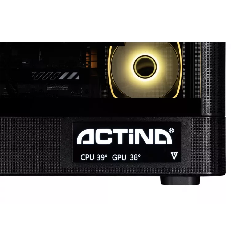 ACTINA PC AMD Ryzen 9 9900X3D 32 GB DDR5-SDRAM 2 TB SSD NVIDIA GeForce RTX 5090 Midi Tower Czarny