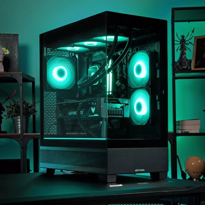 ACTINA PC Intel Core i5-14600KF 32 GB DDR5-SDRAM 1 TB SSD NVIDIA GeForce RTX 5060 Midi Tower Czarny