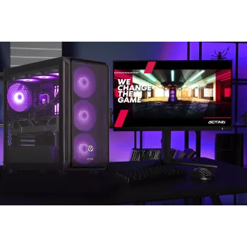 Actina PC Intel Core Ultra 7 265F 32 GB DDR5-SDRAM 2 TB SSD NVIDIA GeForce RTX 5080 Midi Tower Czarny