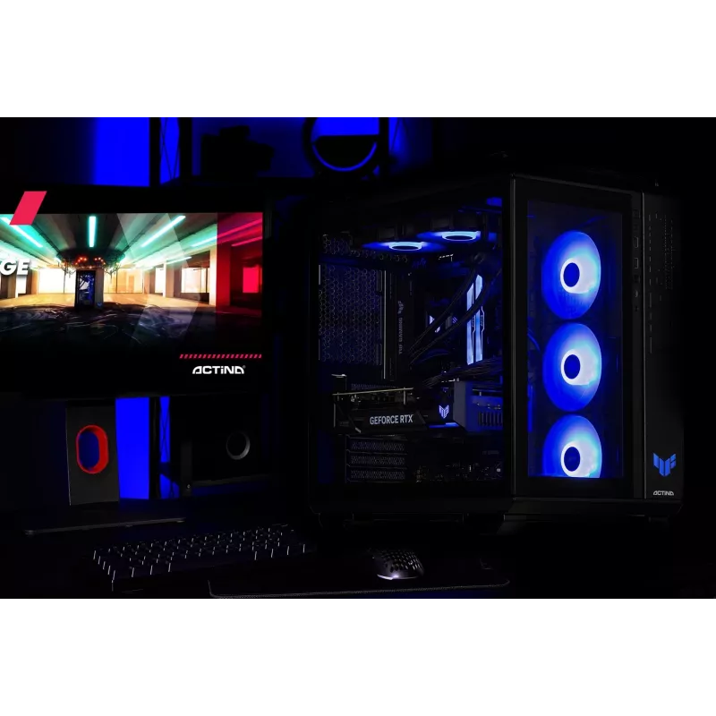 Actina PC Intel Core Ultra 7 265KF 32 GB DDR5-SDRAM 2 TB SSD NVIDIA GeForce RTX 5080 Midi Tower Czarny