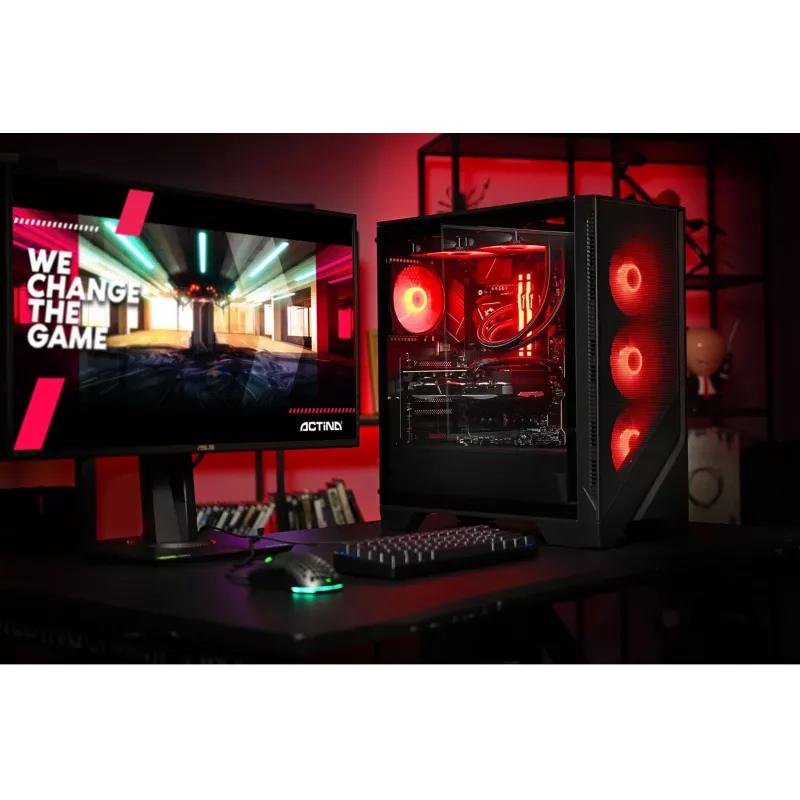 ACTINA PC Intel Core Ultra 7 265KF 32 GB DDR5-SDRAM 2 TB SSD NVIDIA GeForce RTX 5070 Midi Tower Czarny