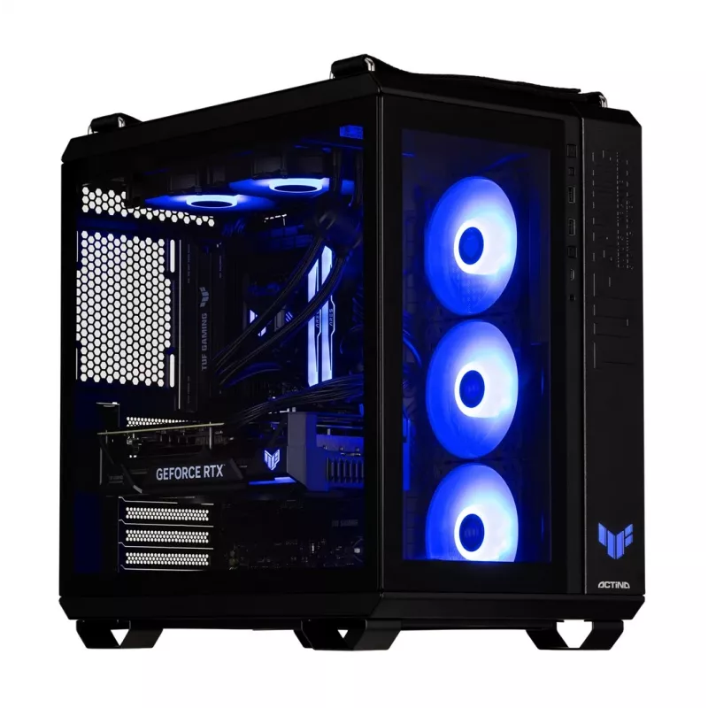 Actina PC Intel Core Ultra 9 285K 64 GB DDR5-SDRAM 2 TB SSD NVIDIA GeForce RTX 5090 Midi Tower Czarny