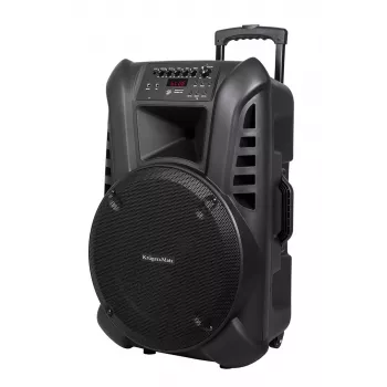 ACTIVE KEY Aktywna Kolumna Głośnikowa z 2 Mikrofonami Bezprzewodowymi UHF, SD, Bluetooth, FM, USB, 60 Wat
