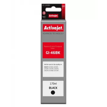 Activejet AC-G46BK Kompatybilny czarny wkład atramentowy do Canon PIXMA G-Series, 170 ml, Supreme Line