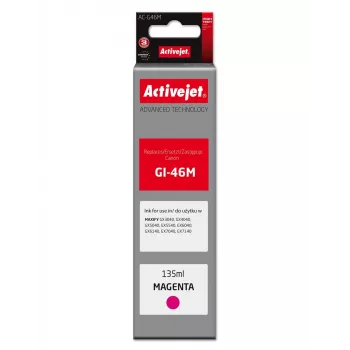 Activejet AC-G46M Magenta Tusz do drukarek Canon GI-46M, 135 ml, wysoka wydajność, zamiennik