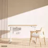 Activejet APB-002W Obrotowa perforowana tablica organizer na biurko, szary i biały
