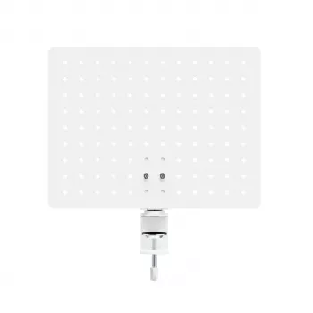 Activejet APB-002W Obrotowa perforowana tablica organizer na biurko, szary i biały