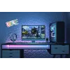 Activejet Neon LED AJE-NEON GAME - Neon LED w kształcie pada do gier, wielokolorowy, zasilany USB, do montażu na ścianie
